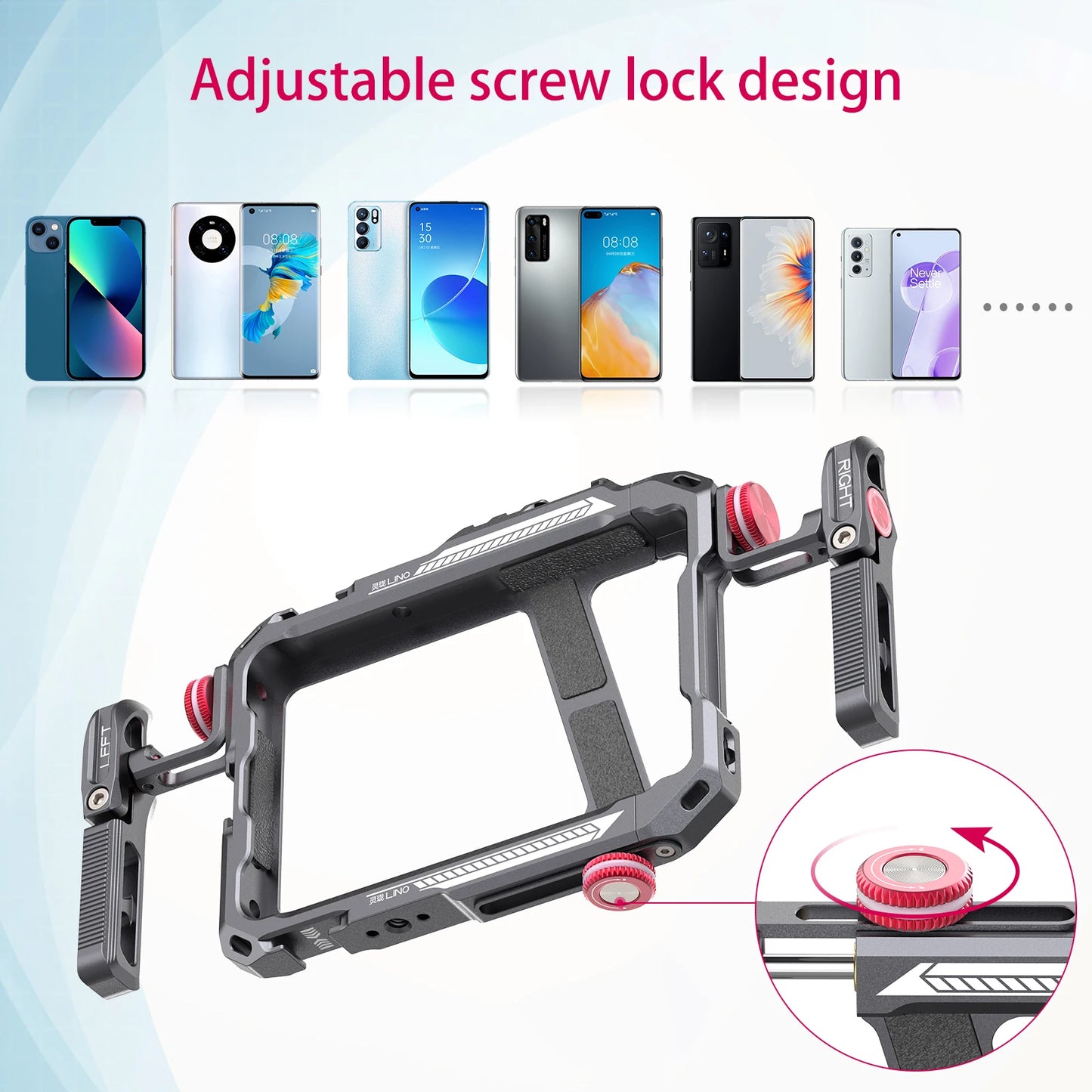 Universal Smart Phone Cage